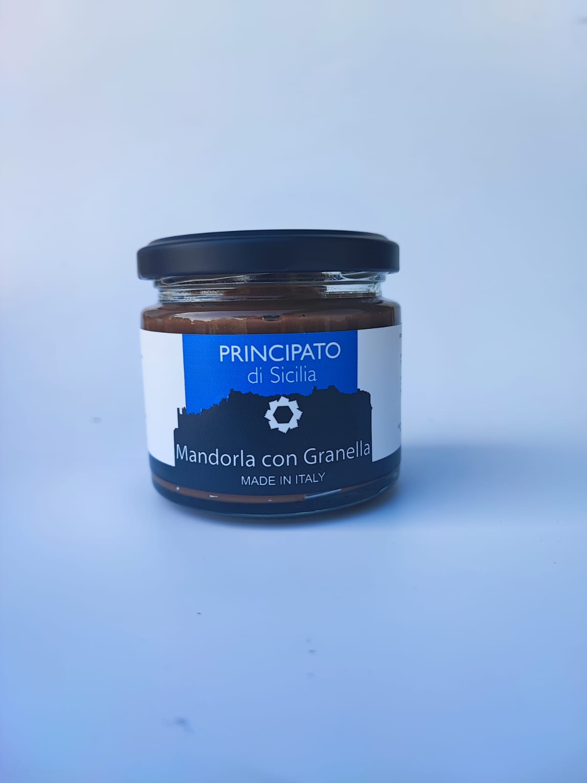 Crema spalmabile mandorla con granella - 200 G