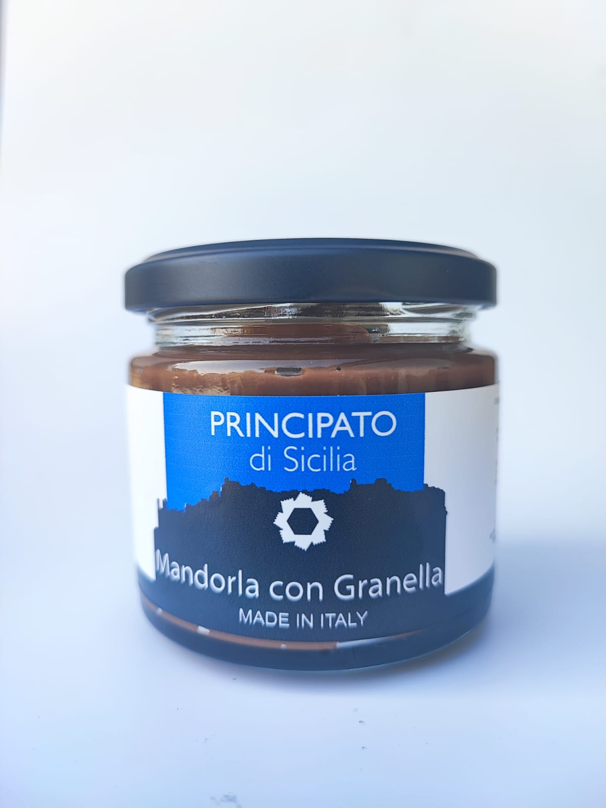 Crema spalmabile mandorla con granella - 200 G